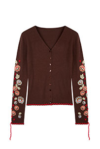 JREM1006 Beading Cardigan